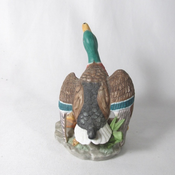 Mallard Drake Duck Porcelain Bird Figurine John James Audubon Figure 1986 ID-267 - Picture 3 of 6
